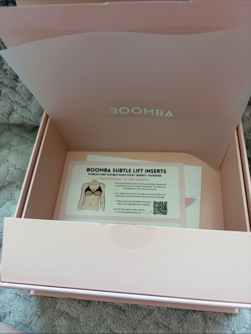 Boomba Subtle Lift Inserts - Light Pink